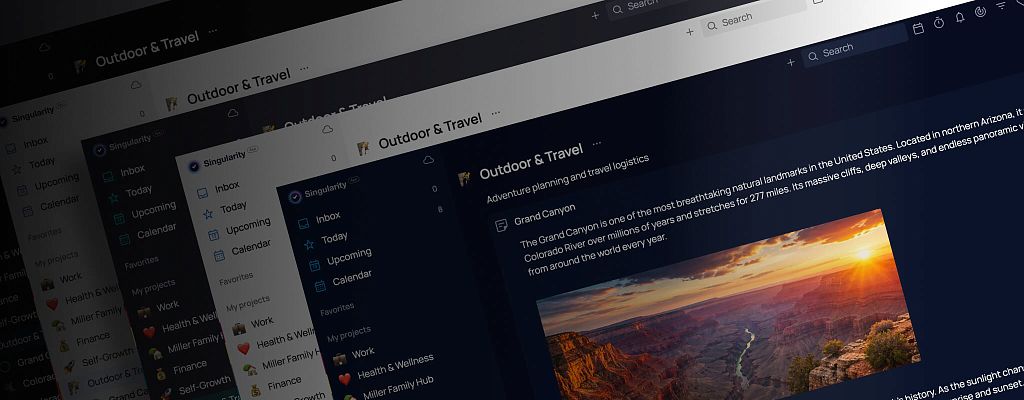 Обновление интерфейса и тем, новый акцентный цвет, спойлеры про ИИ