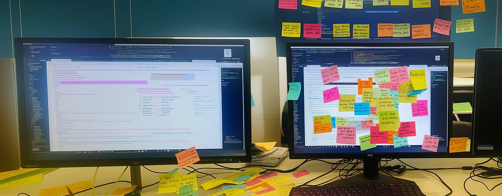 Стикеры на мониторе. Эффективно или красиво?