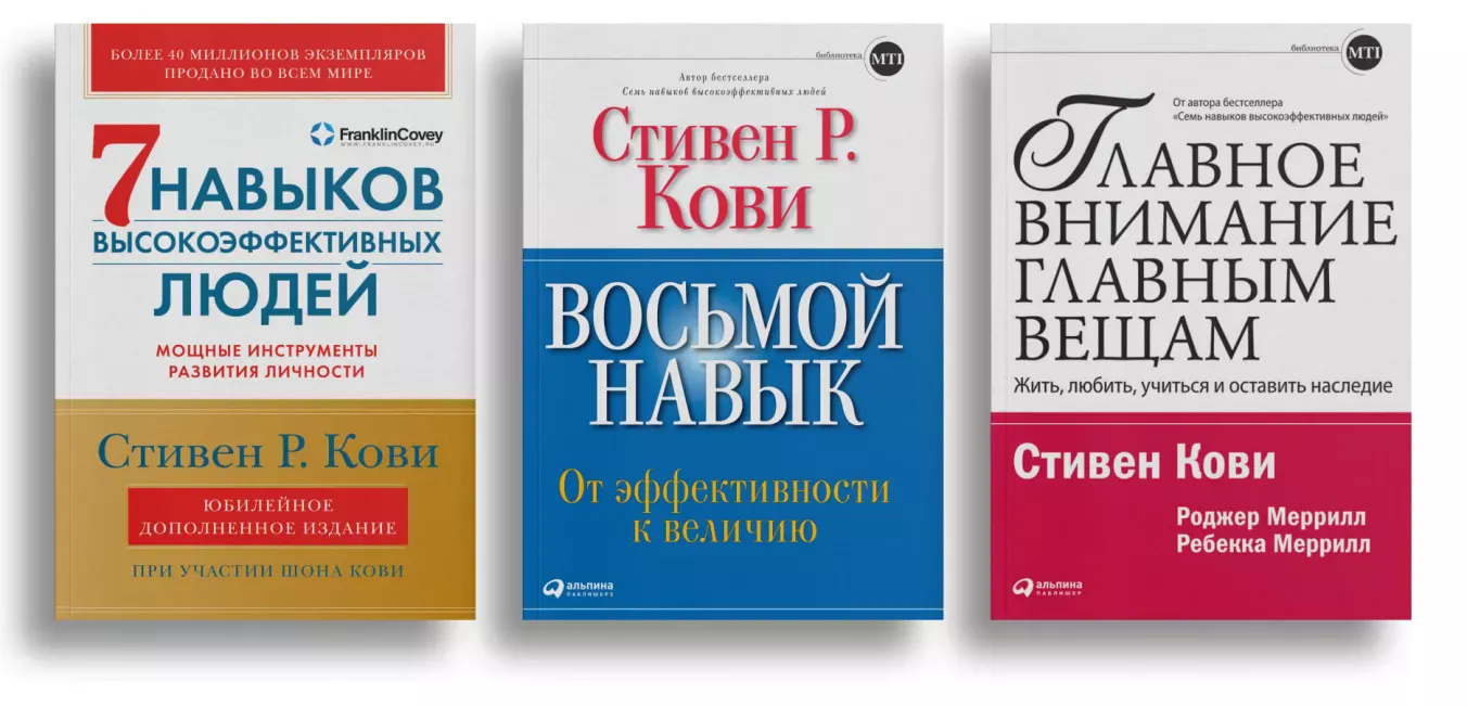 Авторы тайм-менеджмента: Стивен Кови