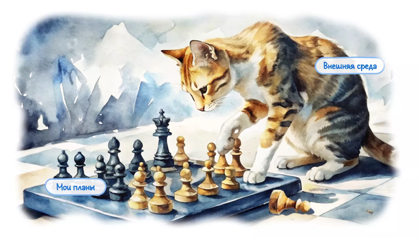 Как наши планы сметает внешняя среда