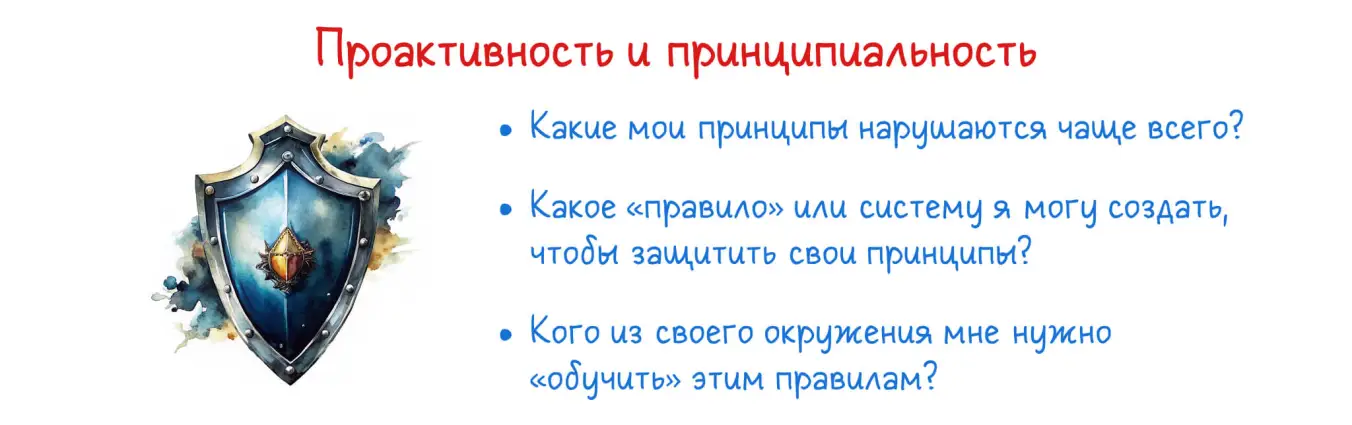 Инструментарий гибкого упрямца: проактивность и принципиальность