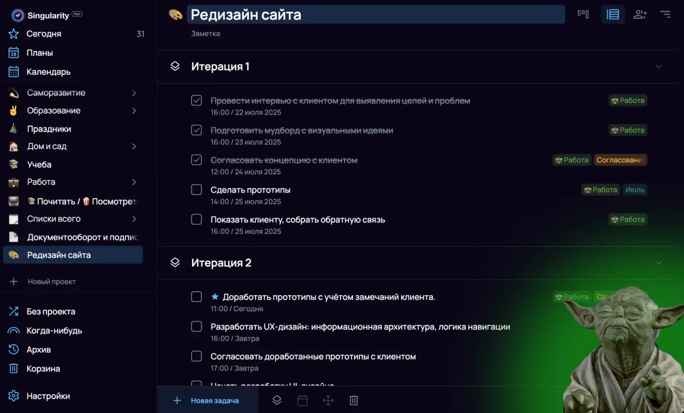 Когда итерации особенно полезны