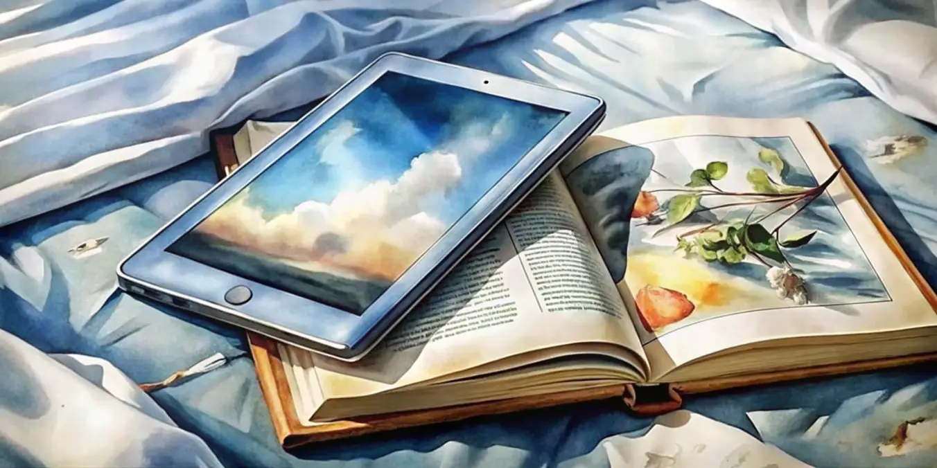Бумажная книга VS книга на планшете