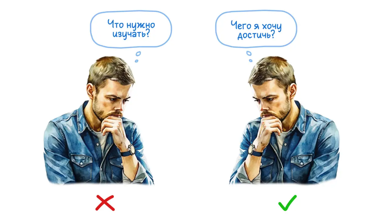 Самообразование нужно начинать с постановки целей