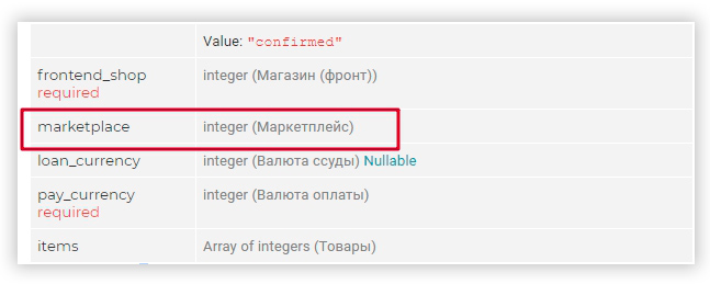 параметр Алиэкспресс