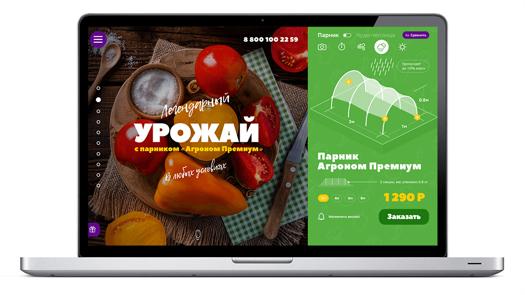 <p><b>Финальный вариант главной страницы</b></p>