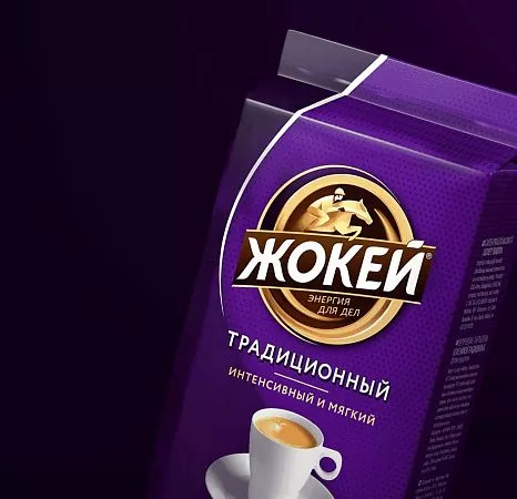Сайт бренда<br>кофе Жокей