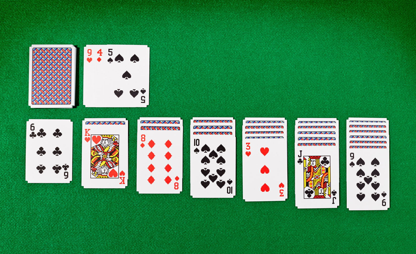 как играть в косынку на картах 36 карт на столе